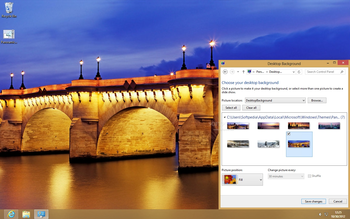 Bridges Panoramic Theme screenshot