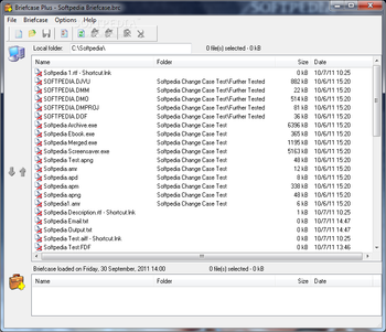 Briefcase Plus screenshot