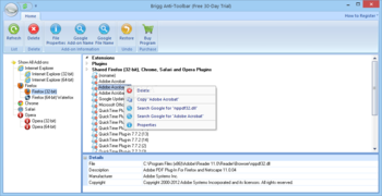 Brigg Anti-Toolbar screenshot