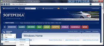 Brightworks Web-Browser screenshot