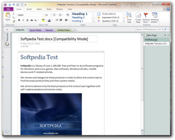 Bring to OneNote screenshot 3