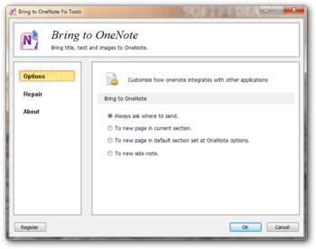 Bring to OneNote screenshot 4