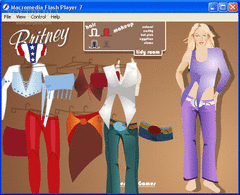 Britney Spears Dress Up Doll screenshot 3