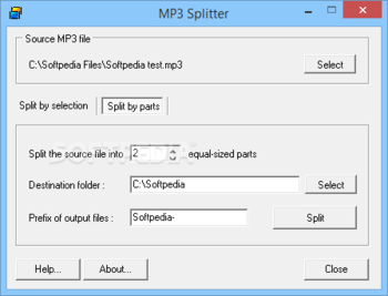 Briz MP3 Splitter screenshot 2