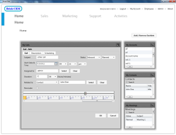 BrizkCRM screenshot