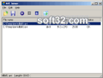 Brizsoft AVI Joiner screenshot 3