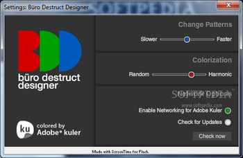 BÃ¼ro Destruct Designer Screensaver screenshot 2