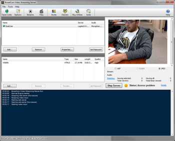 BroadCam Free screenshot