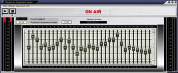 Broadcast Equalizer Limiter screenshot