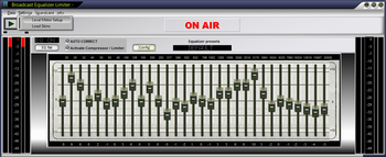 Broadcast Equalizer Limiter screenshot 4