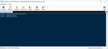BroadWave Audio Streaming Server screenshot