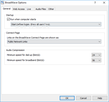 BroadWave Audio Streaming Server screenshot 3