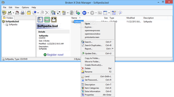 Broken X Disk Manager screenshot 2