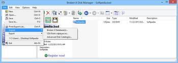 Broken X Disk Manager screenshot 3