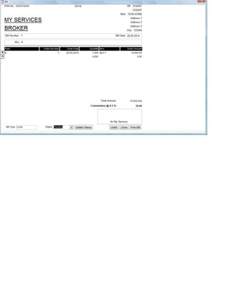 Brokerage Application screenshot 2