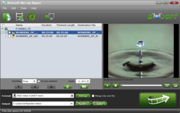 Brorsoft Blu-ray Ripper screenshot