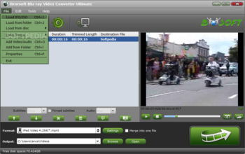 Brorsoft Blu-ray Video Converter Ultimate screenshot 2