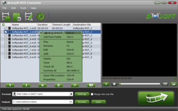 Brorsoft MTS Converter screenshot 2