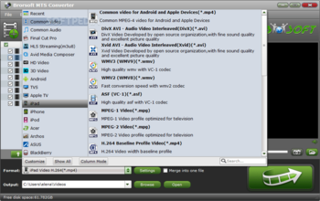 Brorsoft MTS Converter screenshot 3