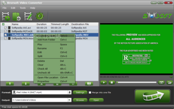 Brorsoft Video Converter screenshot 2