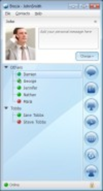 Brosix Communicator screenshot 2