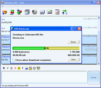 Brosix Communicator screenshot 4