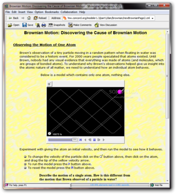 Brownian Motion screenshot