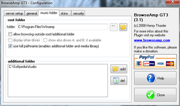 BrowseAmp for Winamp screenshot 6