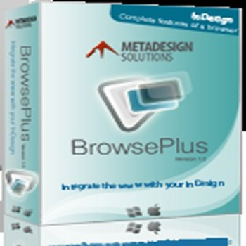 BrowsePlus Browser in InDesign screenshot