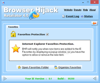 Browser Hijack Retaliator screenshot 3