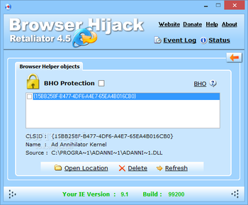 Browser Hijack Retaliator screenshot 4