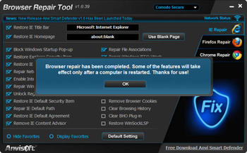 Browser Repair Tool screenshot 3