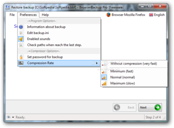 BrowserBackup screenshot 6