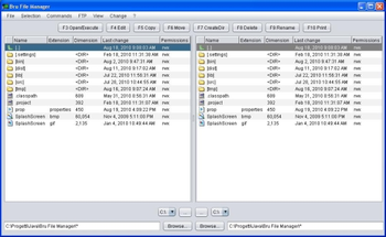 Bru File Manager screenshot