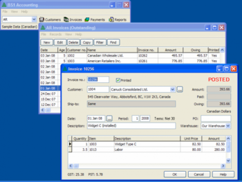 BS1 Accounting screenshot 3