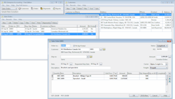 BS1 Enterprise Accounting Free Edition screenshot