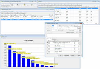 BS1 Enterprise Accounting With Manufacturing screenshot
