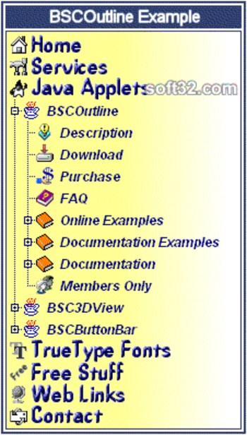 BSCOutline screenshot 2