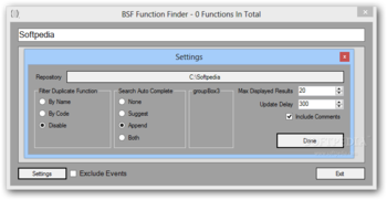 BSF Function Finder screenshot 2