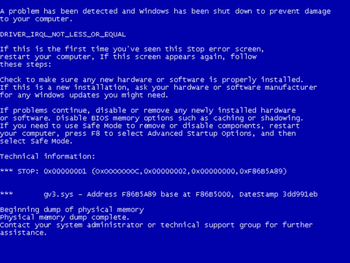 BSoD Prank screenshot