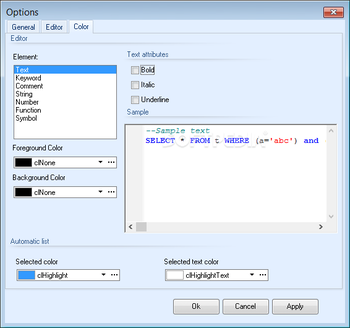 BSQL screenshot 7