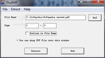 BtoPDF screenshot 2