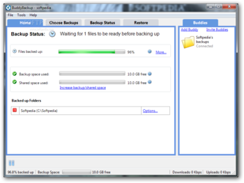BuddyBackup screenshot