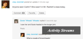 BuddyPress screenshot