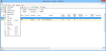 Budget Planner screenshot 2