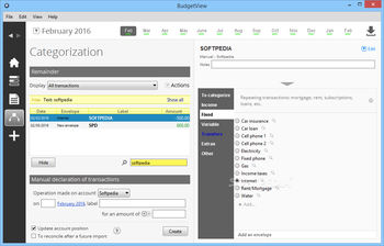 BudgetView screenshot 5