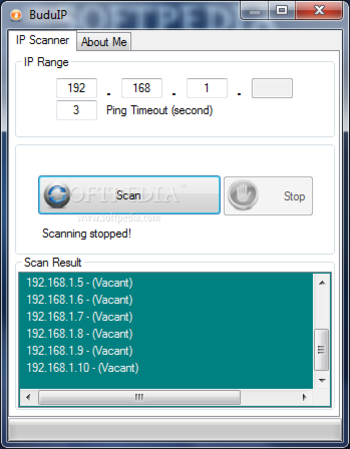 BuduIP screenshot