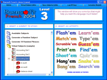 Buensoft French screenshot 2