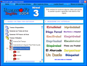 Buensoft Ingles screenshot 3