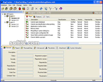 Bug Tracking/Defect Tracking 5 User screenshot 2
